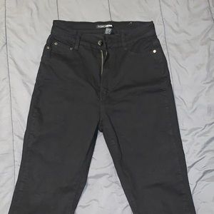 Fashion Nova Black Skinny Jeans in Size 11.